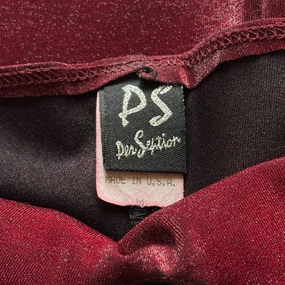 Sold! - Red Velour Halter Bodycon Mini Cocktail Dress - Picture 3 of 3